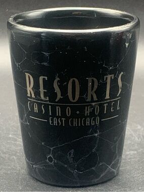Vintage Resorts Casino Hotel East Chicago Shot Glass Shotglass